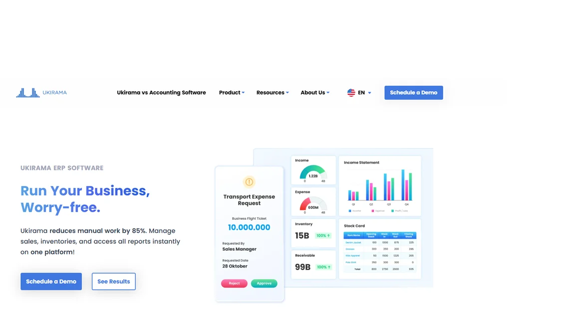 Ukirama customer case studies section